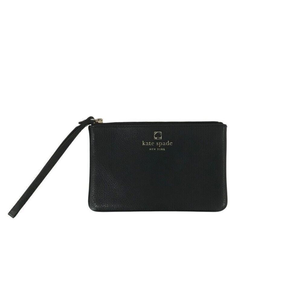 Kate Spade Small Zip Wristlet in Black